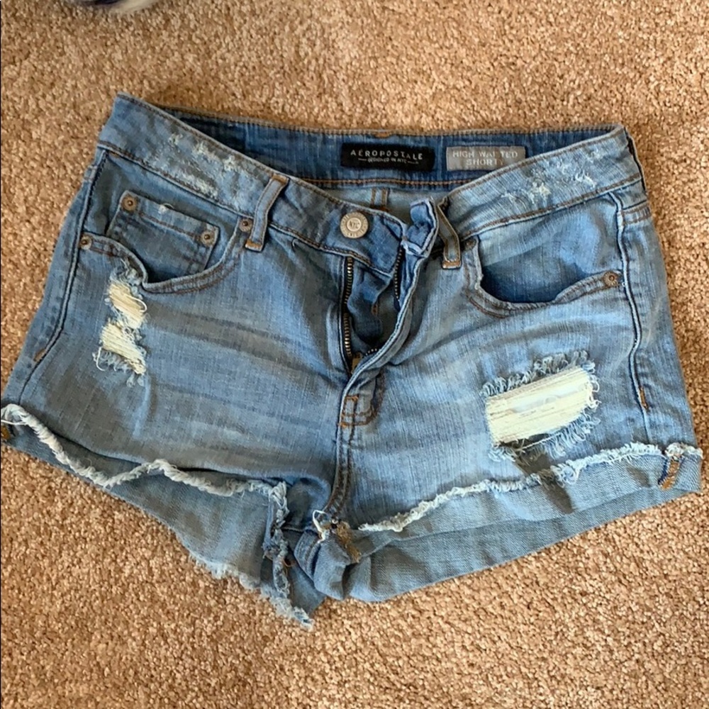 aeropostale jean shorts